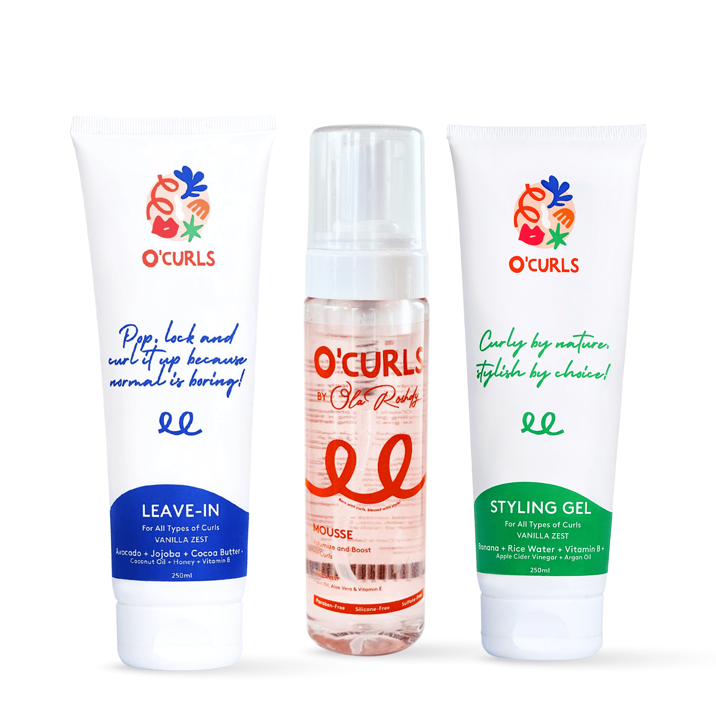 Curl & Sleek Trio