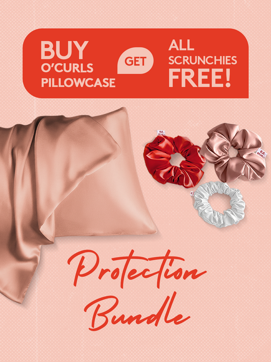 Protection Bundle; buy a pillowcase and get 3 scrunchies FREE!!!