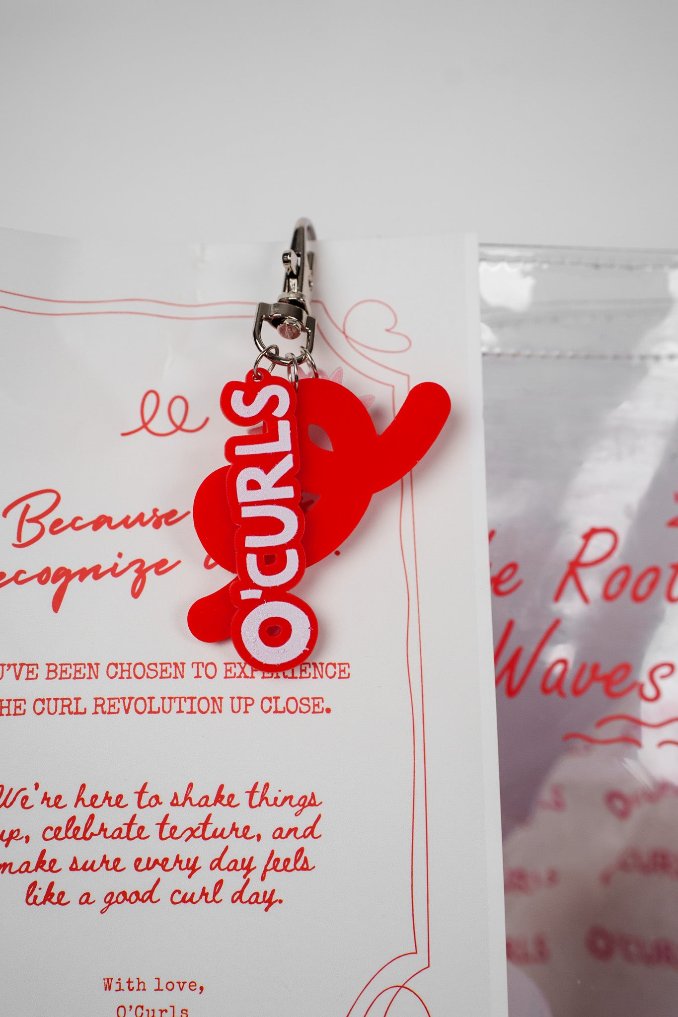 Complete curl-care routine bag